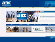 Tablet Screenshot of abc-electromecanicos.com